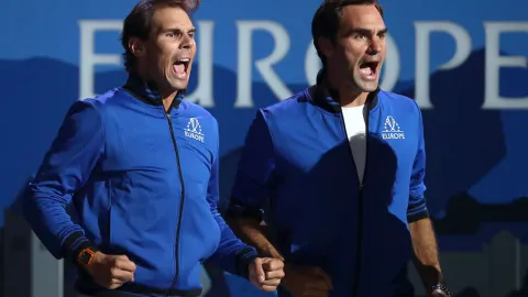 Nadal y Federer
