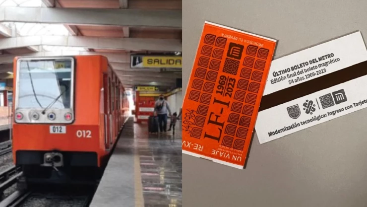 Líneas 2 y 3 del Metro adiós boletos papel tarjeta