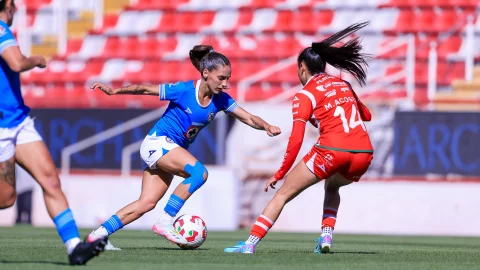 Cruz Azul contra Necaxa Femenil, Clausura 2025.jpg