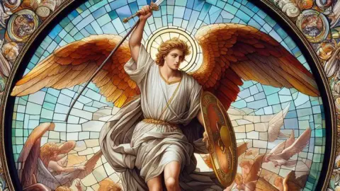 San miguel arcangel.