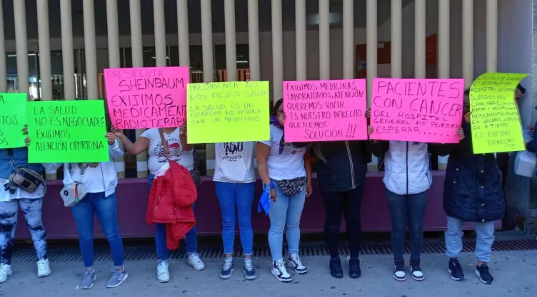 Marchas hoy en CDMX: Pacientes con cáncer se manifiestan en el Hospital General por desabasto hoy 5 de agosto