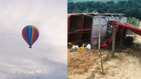 Video Mujer embarazada muere tras caer de globo aerostático.jpg