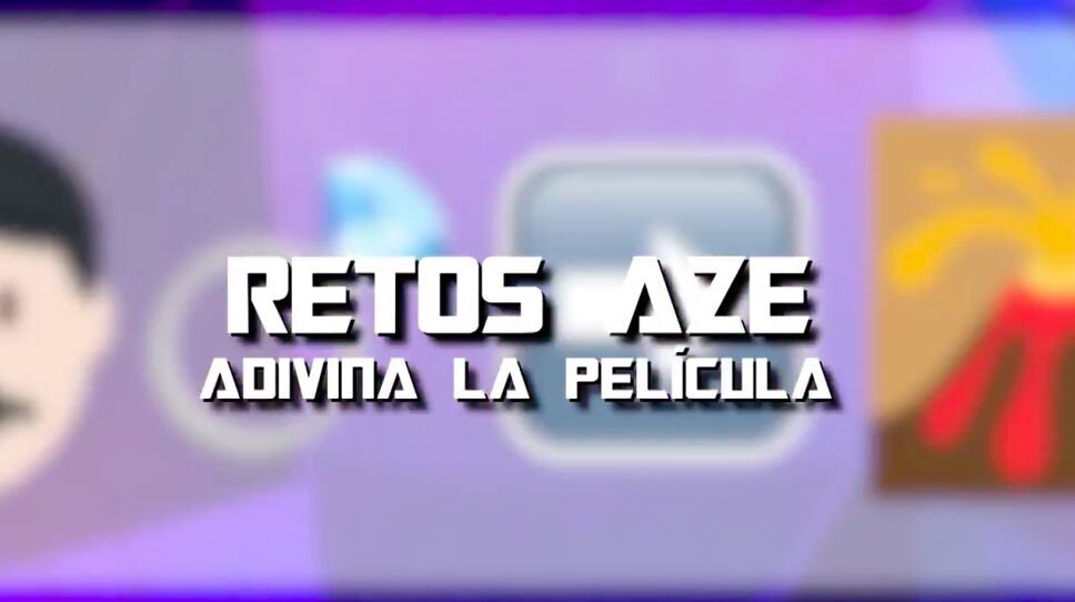 Los emojis del reto Azteca esports de películas
