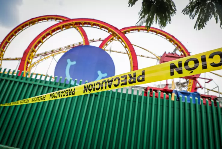 Accidente en juegos mecánicos, en Chapultepec