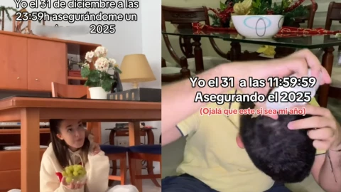 Meterse de nuevo a la mesa en Año Nuevo