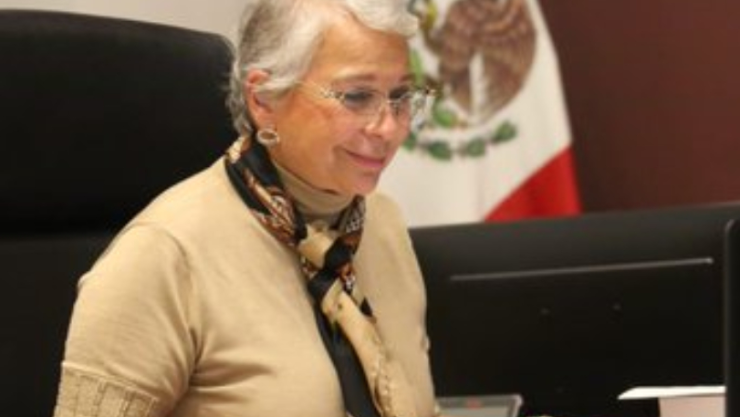 Olga Sánchez Cordero se reunió con representantes de asociaciones religiosas.