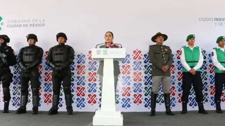 Grupo táctico de policía de la Ciudad de México, Claudia Sheinbaum