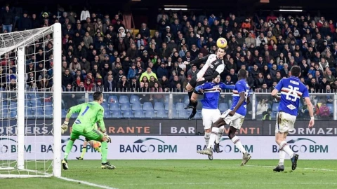 Cristiano Ronaldo le da el triunfo a la Juventus