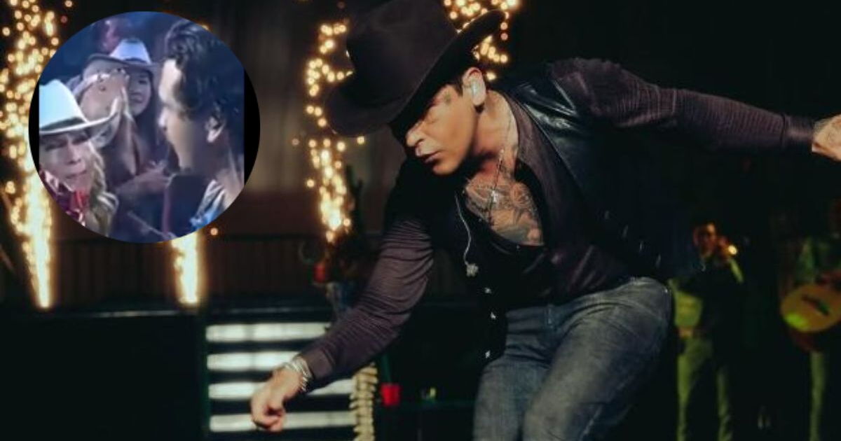 Christian Reegan Christian Nodal regaña a mujer que intentó quitarle su sombrero; así ...