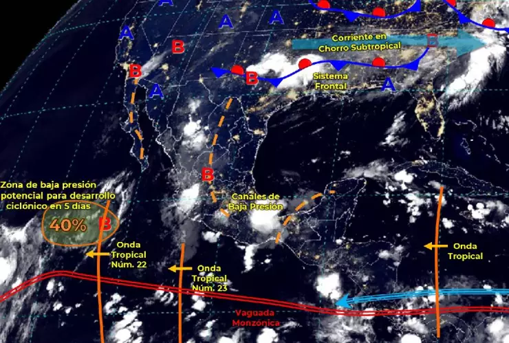 clima quintana roo 22 de agosto de 2022