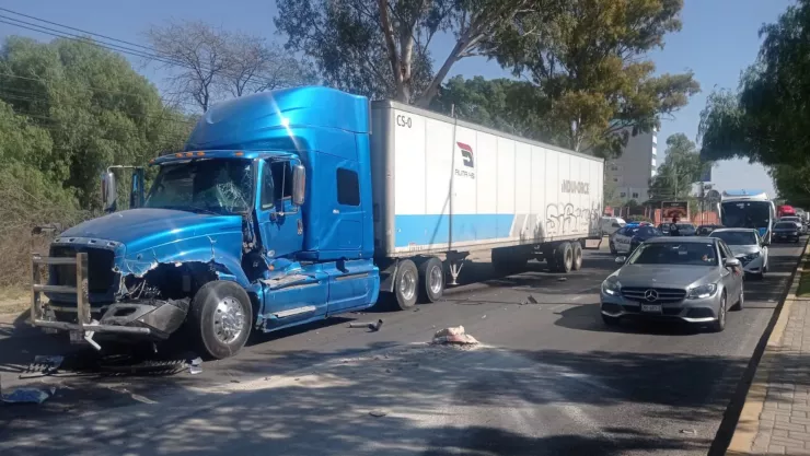 Accidente en bulevar Aeropuerto en León