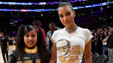 Kim Kardashian habla de la dislexia de su hija North West