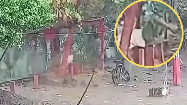 Impacto de rayo en Honduras