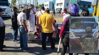 ¡Trágico! Muere mujer atropellada por camión del servicio urbano en Veracruz