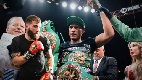 Caleb Plant David Benavidez box