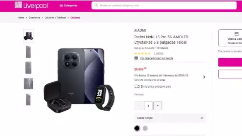 Liverpool Xiaomi Redmi Note 15 Pro 5G