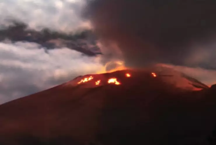 volcán popocatépetl hoy