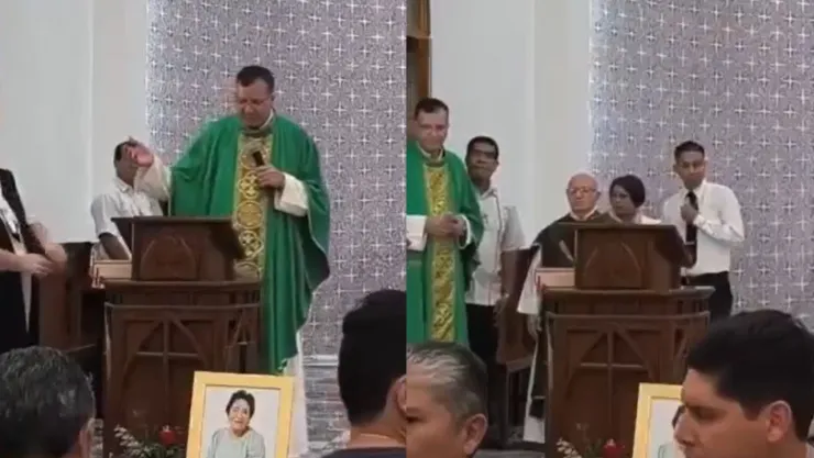Balacera interrumpe misa por balacera entre GN y hombres armados en Los Mochis.