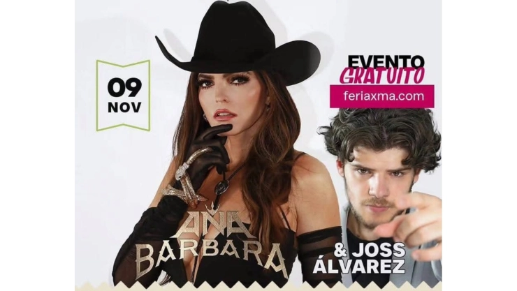 ¿A qué hora es el concierto GRATUITO de Ana Bárbara en la Feria Xmatkuil 2025?
