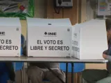 casillas durante elecciones en méxico