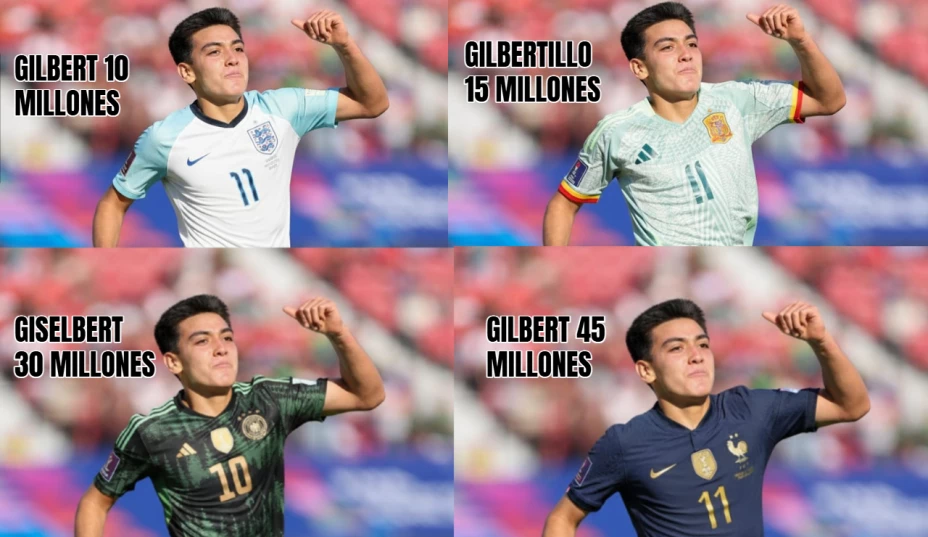 La IA revela cuánto costaría Gilberto Mora si hubiese nacido en Europa