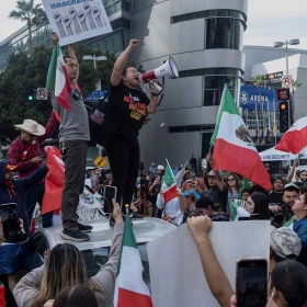 Marchas por “Un día sin unmigrantes” en Estados Unidos
