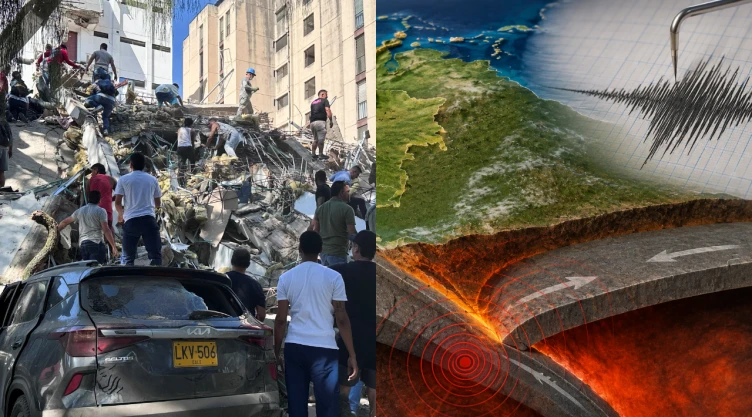 ¿Qué provocó el temblor en Colombia? Estas son las placas tectónicas y fallas geológicas detrás de los 2 mil 500 sismos que tienen al año