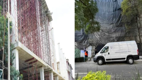 Muere hombre tras caída de un tercer piso; estaba trabajando