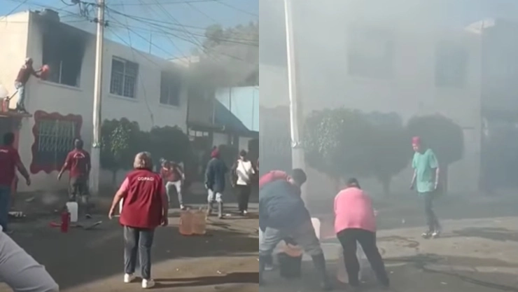 incendio en Centro de Rehabilitación “Un Paso Hacia La Vida” en Ecatepec, Estado de México