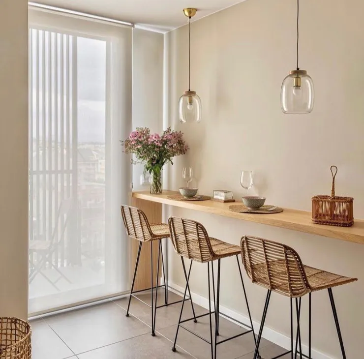4 opciones para reemplazar la tradicional mesa rectangular del comedor por alternativas más funcionales y aesthetic