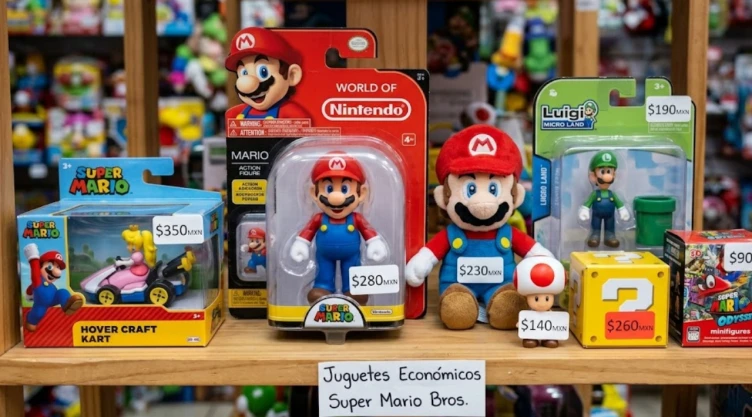 7 juguetes de Super Mario Bros que sí valen la pena (por menos de 400 pesos)