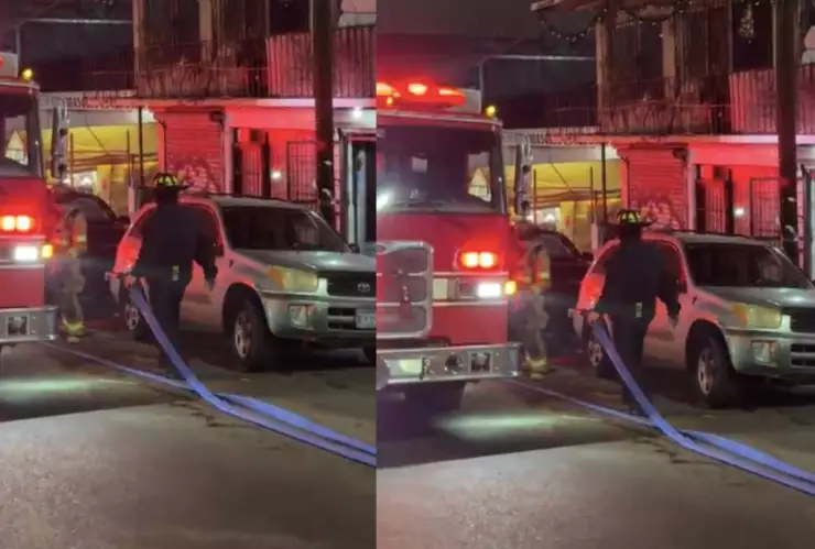 Conato de incendio Zona Centro Tijuana