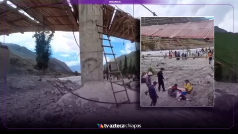 Desplome de puente colgante en China deja cinco muertos y más de 20 heridos