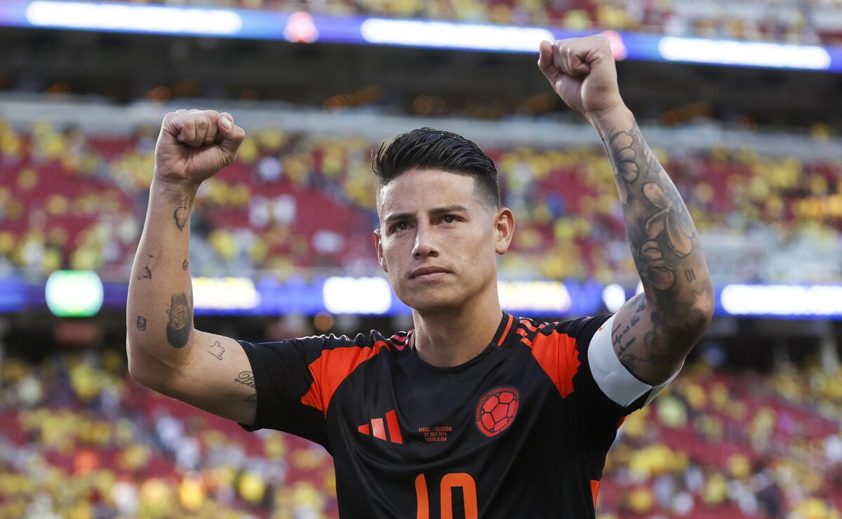 James Rodríguez, el rostro de Colombia, pide al equipo que sea, en la Copa América 2024