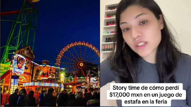 VIDEO: Mujer pierde 17 mil pesos por un juego de feria; dice lo veía como inversión