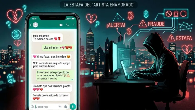 Detectan nueva forma de estafa en México; así funciona el artista enamorado