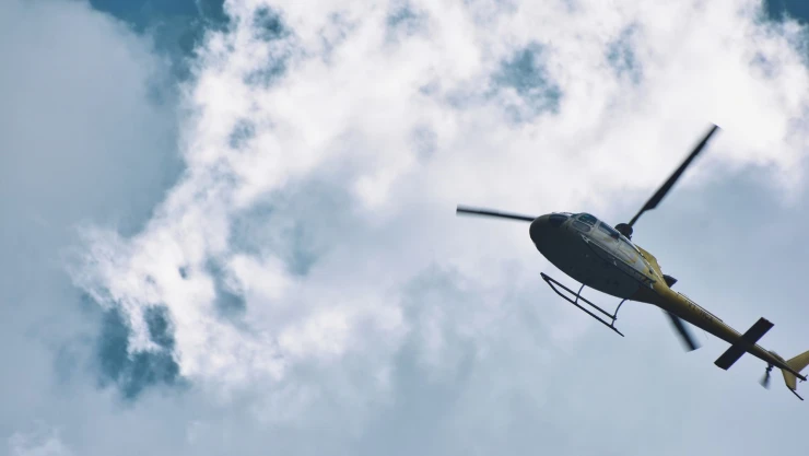 Helicóptero accidentado en Estados Unidos