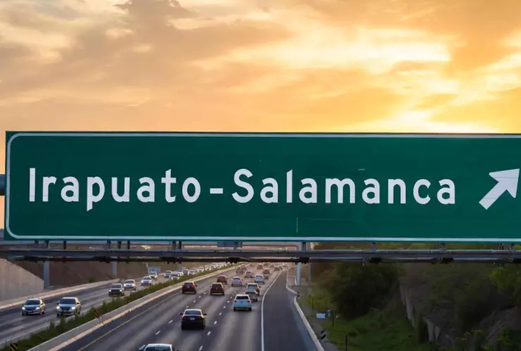¿Está abierta Este es el tráfico en la carretera Irapuato-Salamanca por la mañana del miércoles 26 de noviembre.jpg