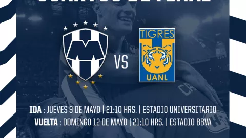 Se llevará a cabo un “Clásico Regio” más, ve EN VIVO el partido Tigres vs Monterrey