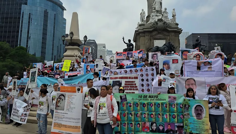 Madres Buscadoras marchan por justicia en el Día de las Madres