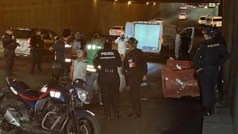 Autoridades investigan el hallazgo de un feto abandonado cerca de la estación Pantitlán del Metro CDMX.