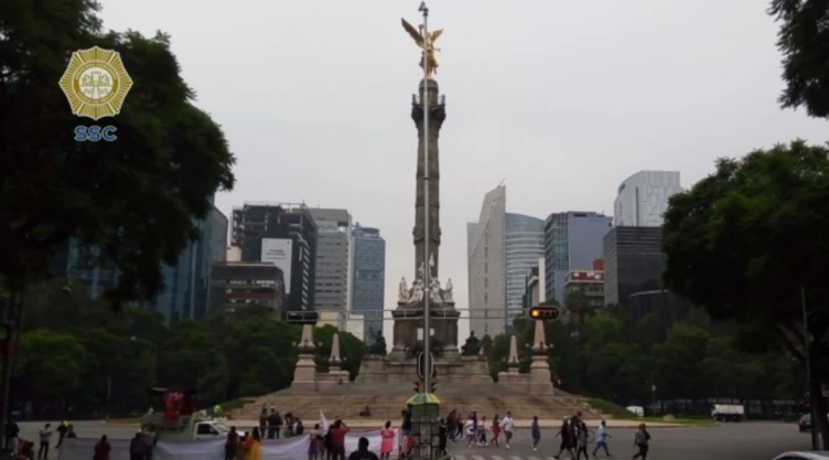 manifestaciones hoy 25 de noviembre CDMX