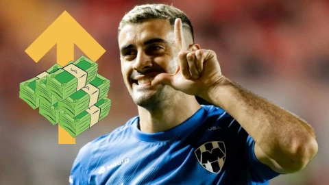 Germán Berterame en Rayados