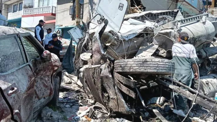 Accidente en San Mateo Nopala, Naucalpan