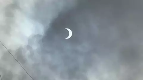 eclipse solar en Guanajuato 2023
