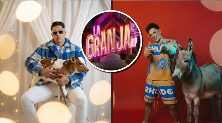 Jawy Méndez posa con animales de La Granja VIP y causa furor.jpg