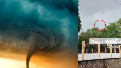 Tornado en San Cristóbal de las Casas