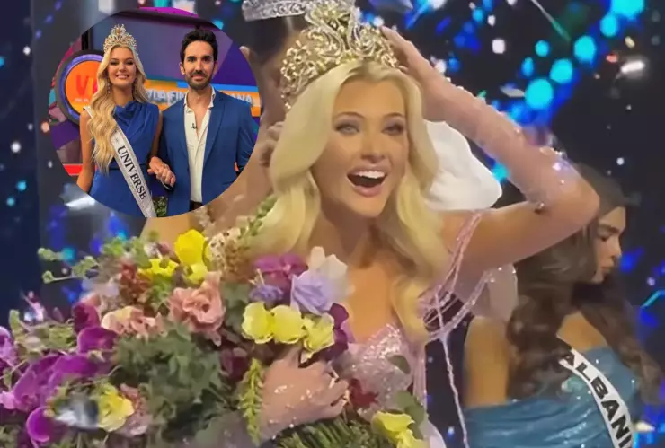 Miss universo Dinamarca en Venga la Alegría