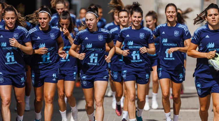 La selección femenil de España