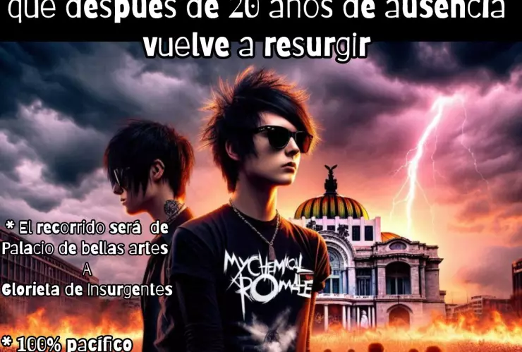 Marcha emo en México 2025